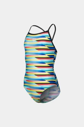 Купальник для дівчат Arena RACING STRIPE SWIMSUIT LIGHTDR мультиколор Діт