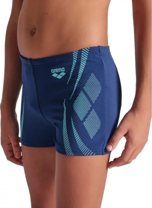 Плавки-шорти для хлопчиків Arena POSEIDONIA SWIM SHORT синій, блакитний дитячий 128 см (009008-708)