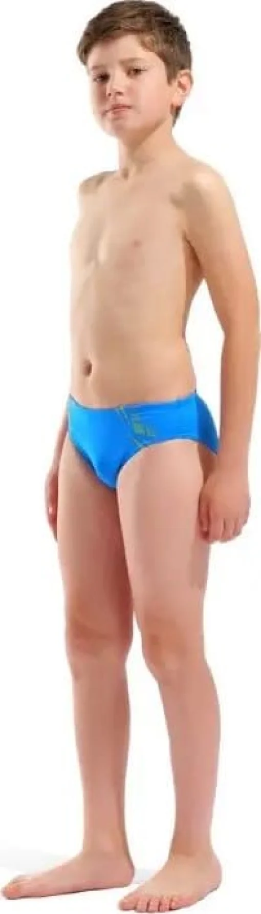 Плавки-сліпи для хлопчиків Arena POSEIDONIA SWIM BRIEFS блакитний, жовтий дитячий 128 см (009009-806)