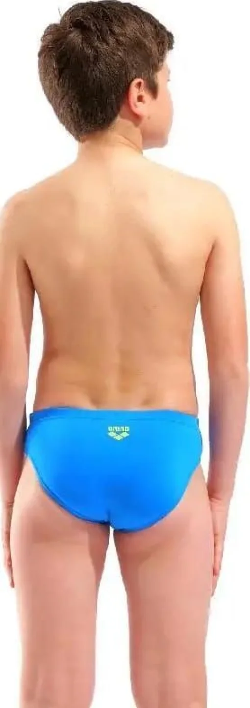 Плавки-сліпи для хлопчиків Arena POSEIDONIA SWIM BRIEFS блакитний, жовтий дитячий 128 см (009009-806)
