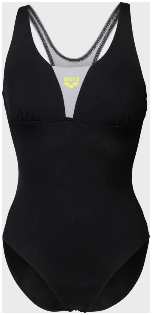 Купальник закритий для жінок Arena SWIMSUIT CONTROL PRO SOLID чорний Жін 40