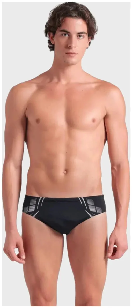 Плавки-сліпи для чоловіків Arena POSEIDONIA SWIM BRIEFS чорний, білий Чол 95