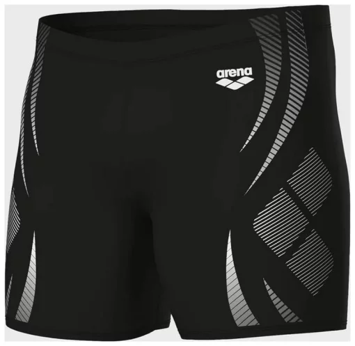 Плавки-шорти для чоловіків Arena POSEIDONIA SWIM MID JAMMER чорний, білий Чол 90