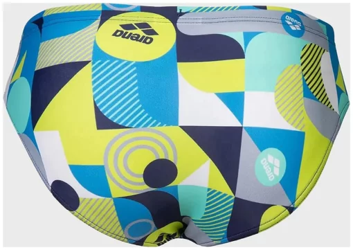 Плавки-сліпи для хлопчиків Arena WALLPAPER SWIM BRIEFS мультиколор Діт 140 см