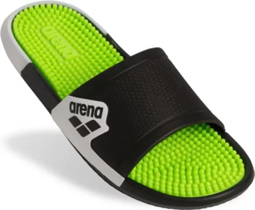 Шльопанці Arena MARCO ACTIVE чорний, зелений Уні 45