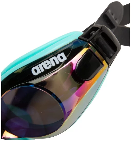 Окуляри для плавання Arena ZOOM X-FIT MIRROR блакитний, чорний Уні OFSM