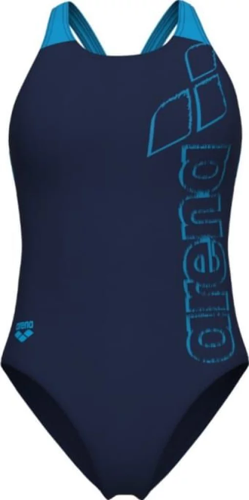 Купальник закритий для жіночийок Arena SCRATCHY SWIMSUIT V BACK синій, блакитний жіночий 36 (010264-780)