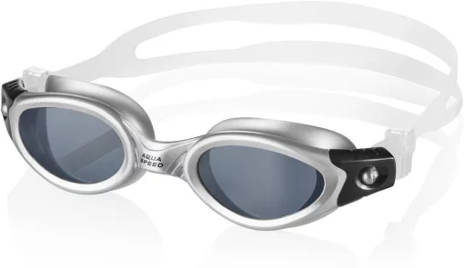 Окуляри для плавання Aqua Speed PACIFIC 3361 сріблястий, прозорий Уні OSFM