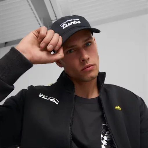 Кепка Puma Porsche Legacy BB Cap чорний Уні OSFA