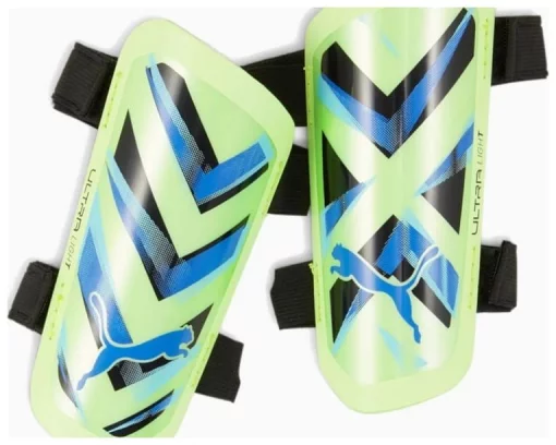 Щитки Puma ULTRA Light Strap зелений Діт XXS (зріст до 95 см)