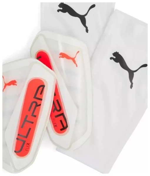 Щитки Puma ULTRA Flex Sleeve білий Уні L (зріст 155-175 см)