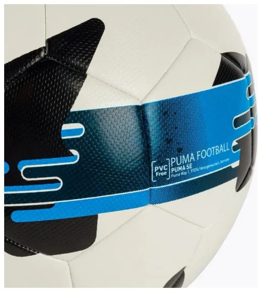 М'яч футбольний Puma Orbita 5 FUSION білий, чорний, синій Уні 4