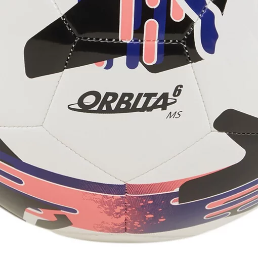 М'яч футбольний Puma Orbita 6 MS чорний, білий, синій Уні 5