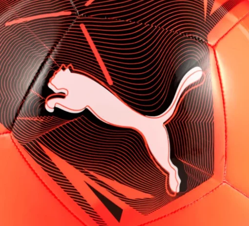 М'яч футбольний Puma Big Cat ball червоний, чорний 4 (084589-04)