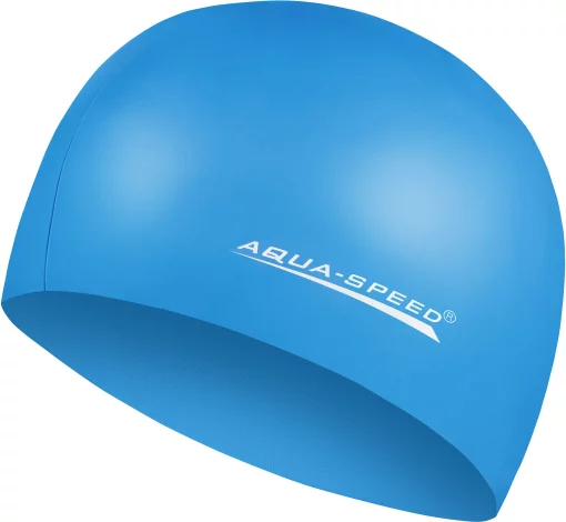 Шапка для плавання Aqua Speed MEGA 100-23 блакитний Уні OSFM