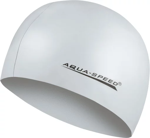 Шапка для плавання Aqua Speed MEGA 100-26 сріблястий Уні OSFM