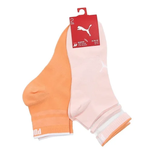 Шкарпетки Puma SHORT SOCK STRUCTURE 2P WOMEN персиковий, рожевий Уні 39-42