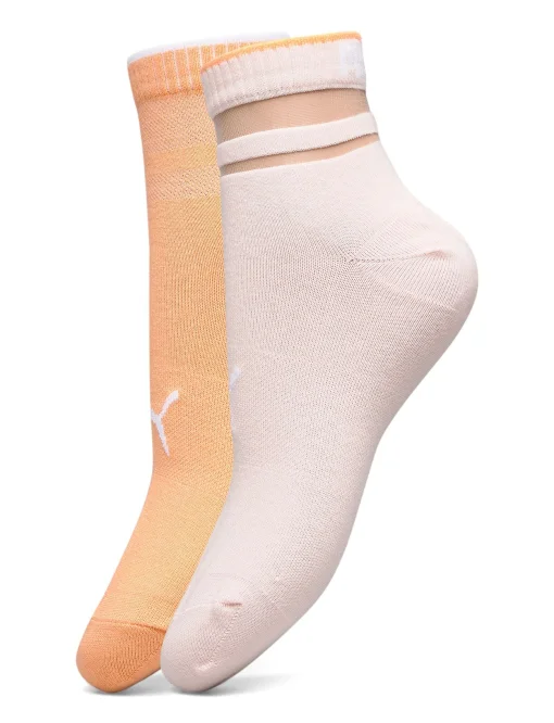 Шкарпетки Puma SHORT SOCK STRUCTURE 2P WOMEN персиковий, рожевий Уні 39-42