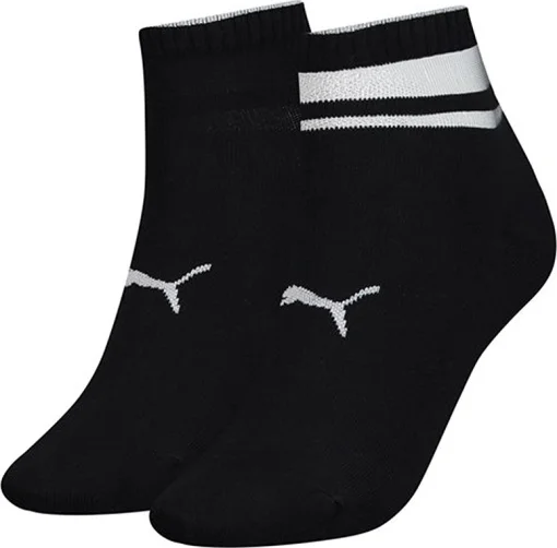Шкарпетки Puma SHORT SOCK STRUCTURE 2P WOMEN чорний Уні 39-42
