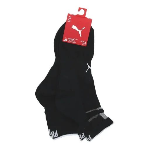 Шкарпетки Puma SHORT SOCK STRUCTURE 2P WOMEN чорний Уні 39-42