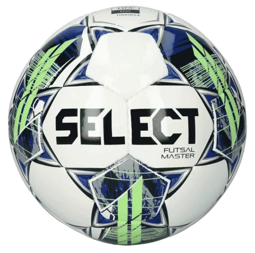 М'яч футзальний Select Futsal Master v22 біло-зелений Уні 4
