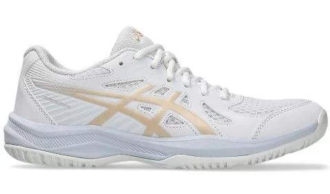 Кросівки сквош жіночі Asics Upcourt 6 white/champagne (38) 7 (1072A107-103)