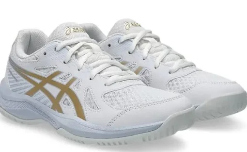 Кросівки сквош дитячі Asics Gel-Upcourt 9 white/champagne (39.5) 6.5 (1074A045-103)