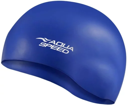 Шапка для плавання Aqua Speed MONO 6189 синій Уні OSFM