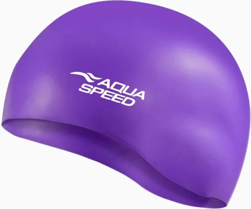 Шапка для плавання Aqua Speed MONO 6193 фіолетовий Уні OSFM