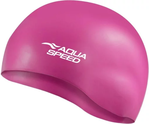 Шапка для плавання Aqua Speed MONO 6203 темно-рожевий Уні OSFM