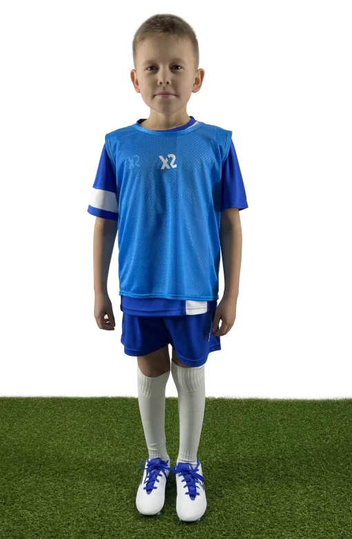 Манишка спортивна X2, синий (mini) X2000B-M (DX2000B-M)