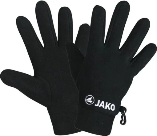 Рукавички флісові Jako чорний Уні 7 (22см)