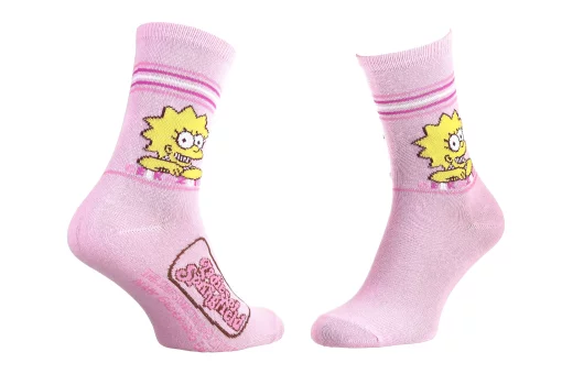 Шкарпетки Simpson LISA GEEKAZOID рожевий Діт 35 - 41