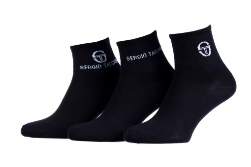 Шкарпетки Sergio Tacchini 3-pack чорний Жін 35-37