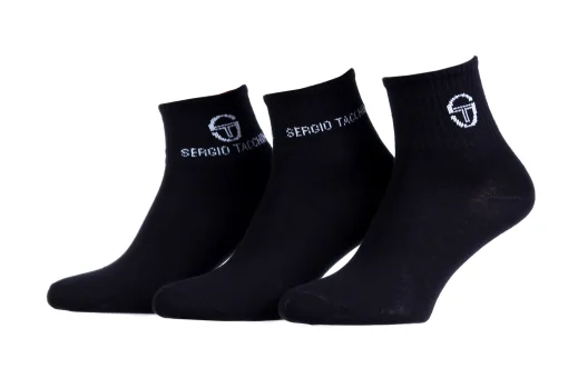 Шкарпетки Sergio Tacchini 3-pack чорний Уні 38-41