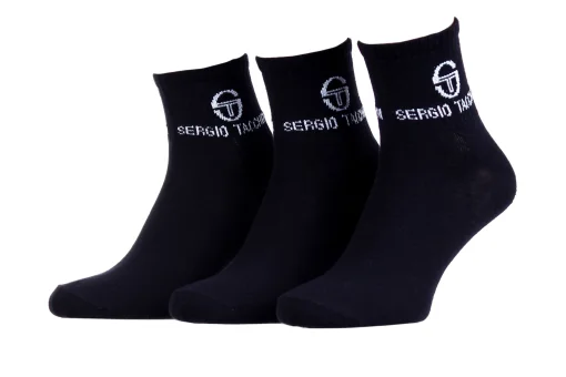 Шкарпетки Sergio Tacchini 3-pack чорний Уні 38-41 (13513006-1)