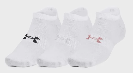Шкарпетки Under Armour Essential No Show 3pk білий Уні MD