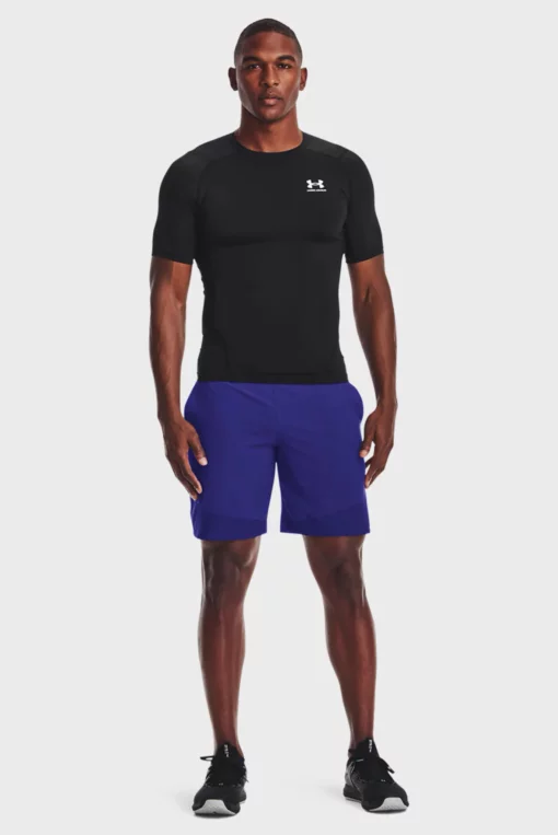 Футболка компресійна Under Armour HG Armour Comp SS чорний Уні XXL