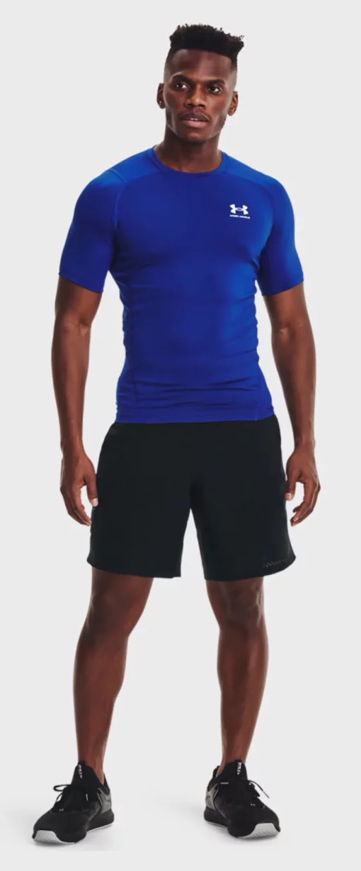 Футболка компресійна Under Armour HG Armour Comp SS синій Чол SM