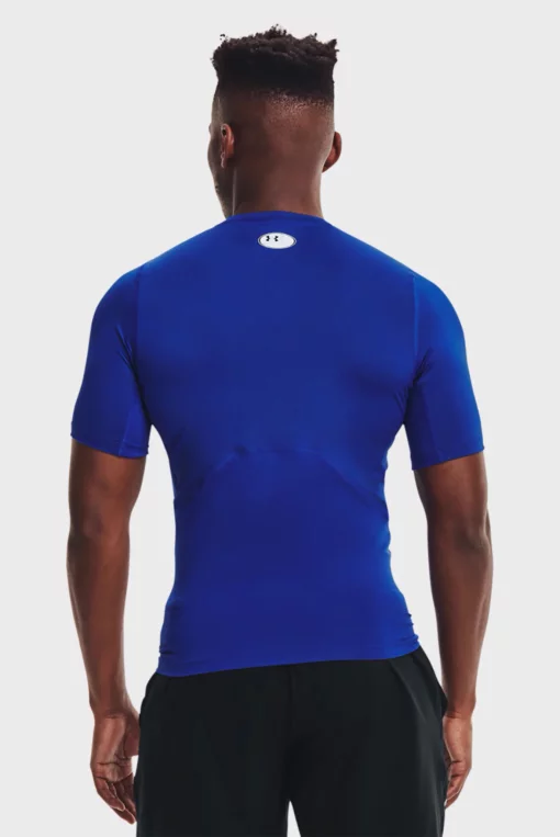 Футболка компресійна Under Armour HG Armour Comp SS синій Чол SM