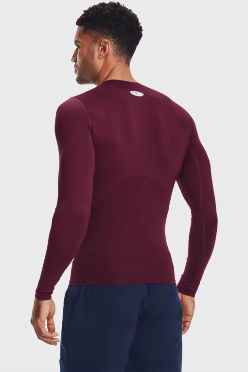 Лонгслів Under Armour HG Armour Comp LS бордовий Чол LG