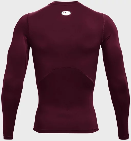 Лонгслів Under Armour HG Armour Comp LS бордовий Чол LG