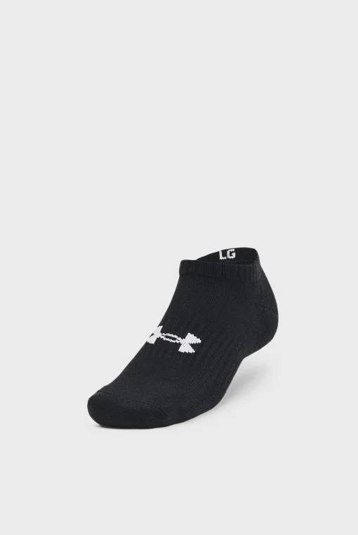 Шкарпетки UA Core No Show 3pk чорний Уні MD (1363241-003)