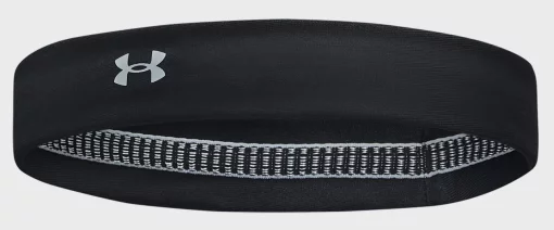 Пов'язка на голову UA Play Up Headband чорний жіночий OSFM (1366241-001)