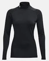 Лонгслів UA HG Armour Comp Mock LS чорний Чол MD