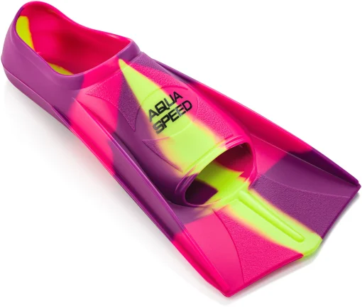 Ласти Aqua Speed TRAINING FINS 7933 рожевий, фіолетовий, жовтий Уні 37-38