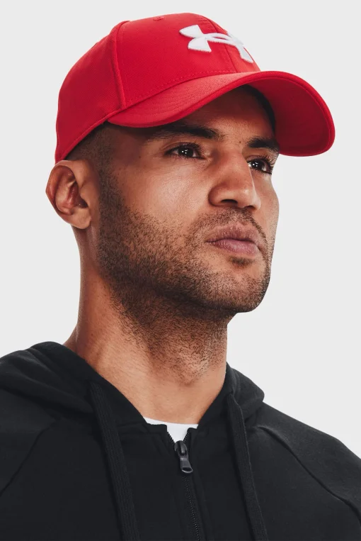 Кепка Under Armour Men's Blitzing червоний Чол L/XL