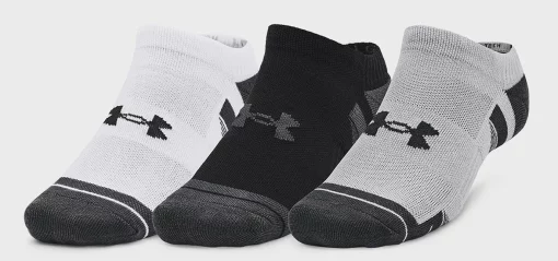Шкарпетки Under Armour Performance Tech 3pk NS сірий Уні XL