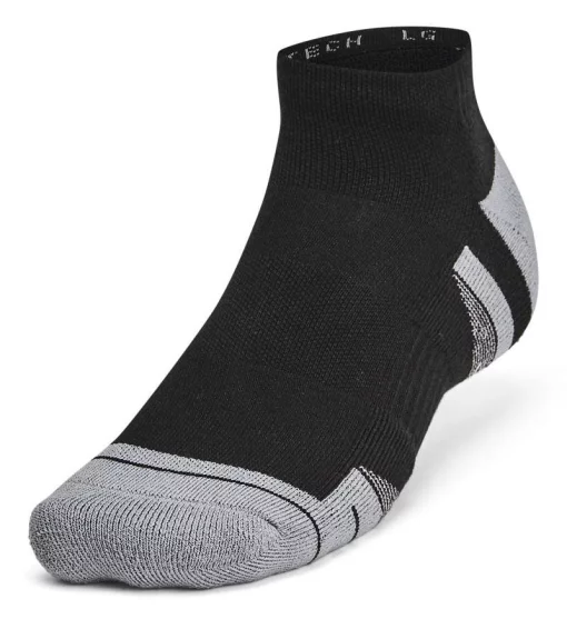 Шкарпетки Under Armour Performance Tech 3pk Low чорний, сірий Уні XL