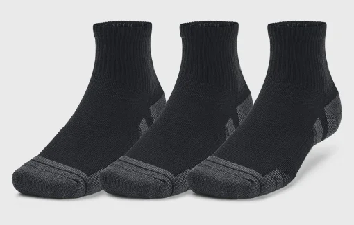 Шкарпетки Under Armour Performance Tech 3pk Qtr чорний Уні LG